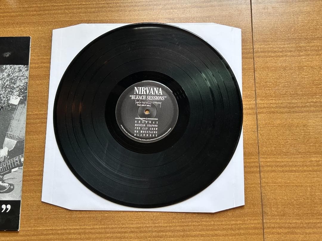 NIRVANA BLEACH SESSIONS レコード