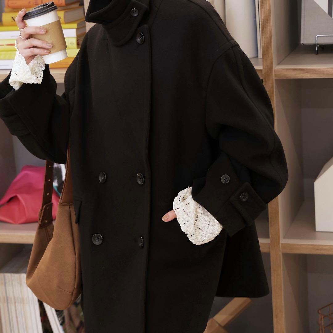 FREE'S MART メルトンPコート　新品