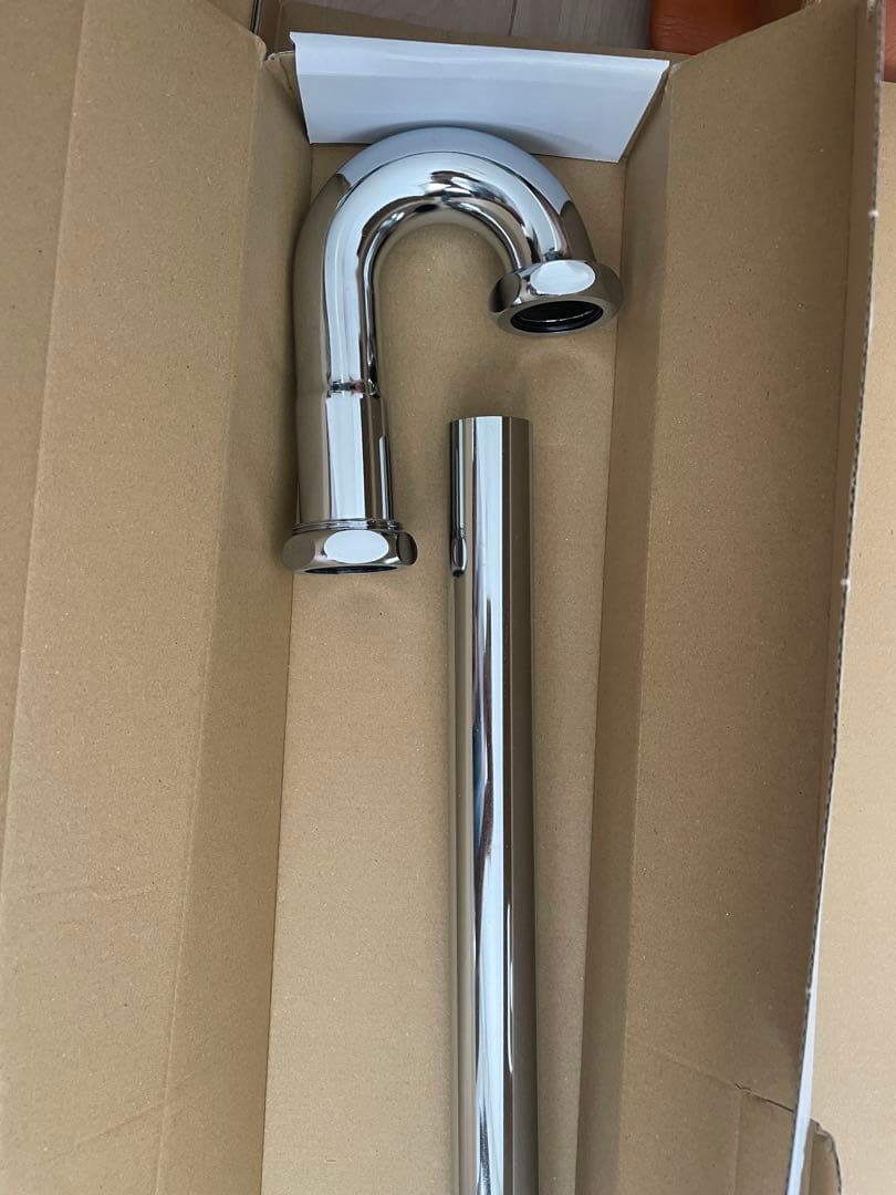 クロムメッキ 水栓柱セット