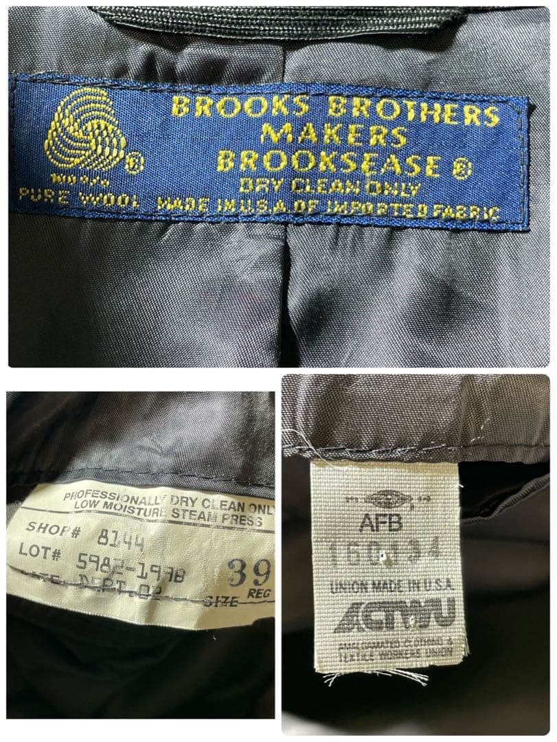 ✨️極美品✨️ブルックスブラザーズ スーツ ストライプ 2B PUPE100%