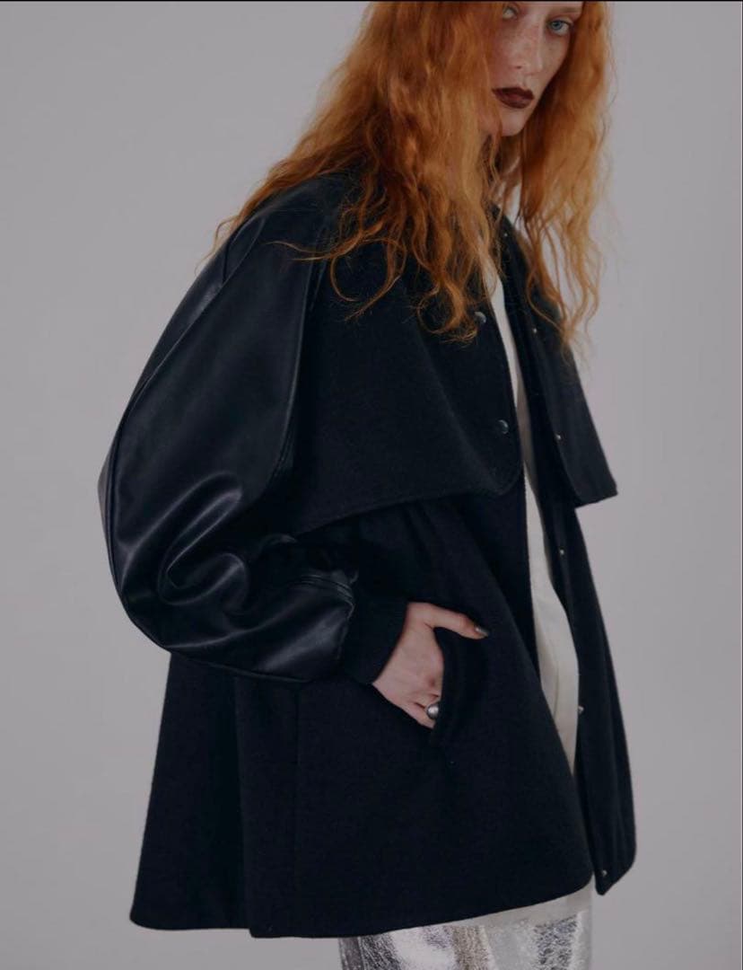 【新品タグ付】AMERI UND LAYERED STADIUM JUMPER