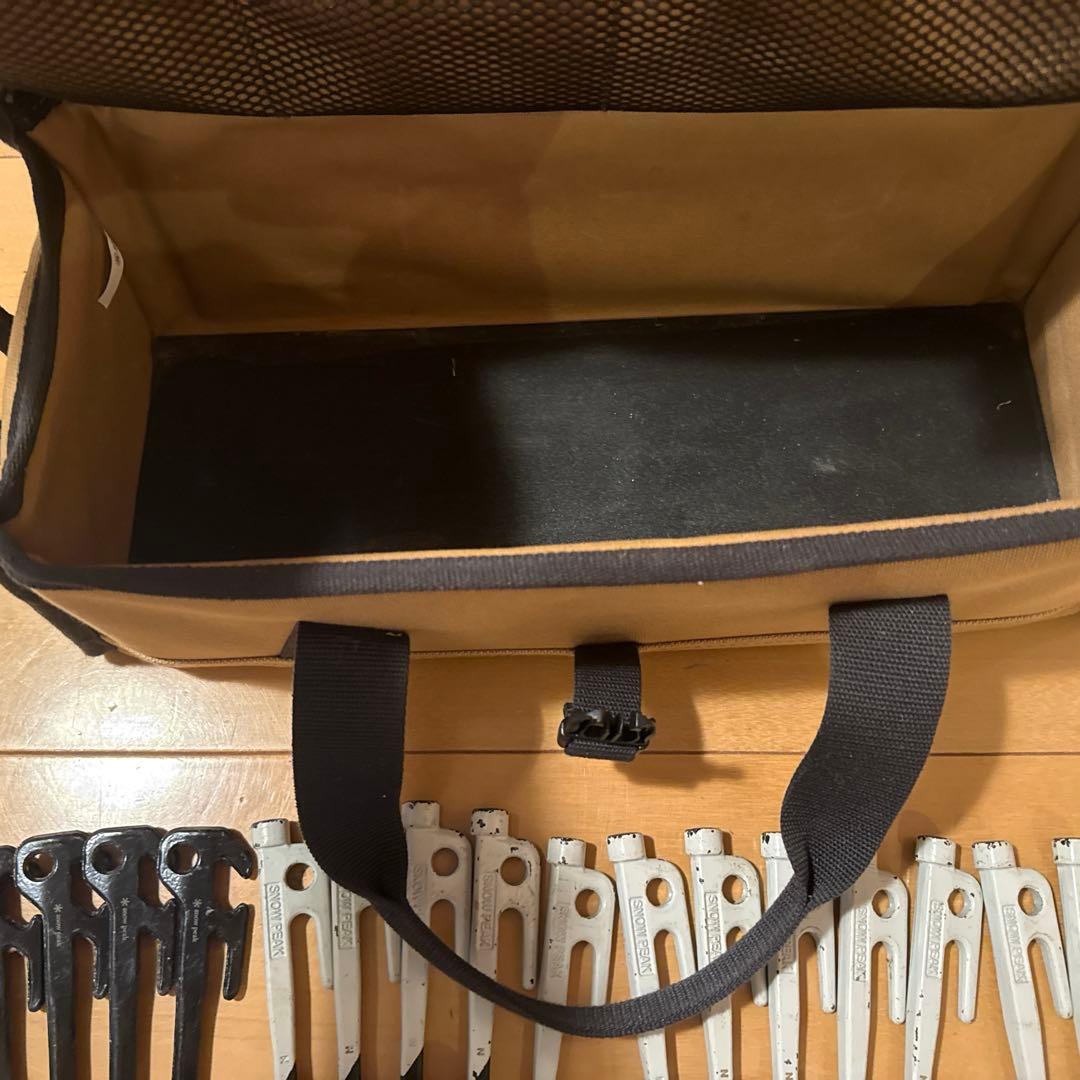 スノーピーク　ペグ＆ハンマー＆ケースセット