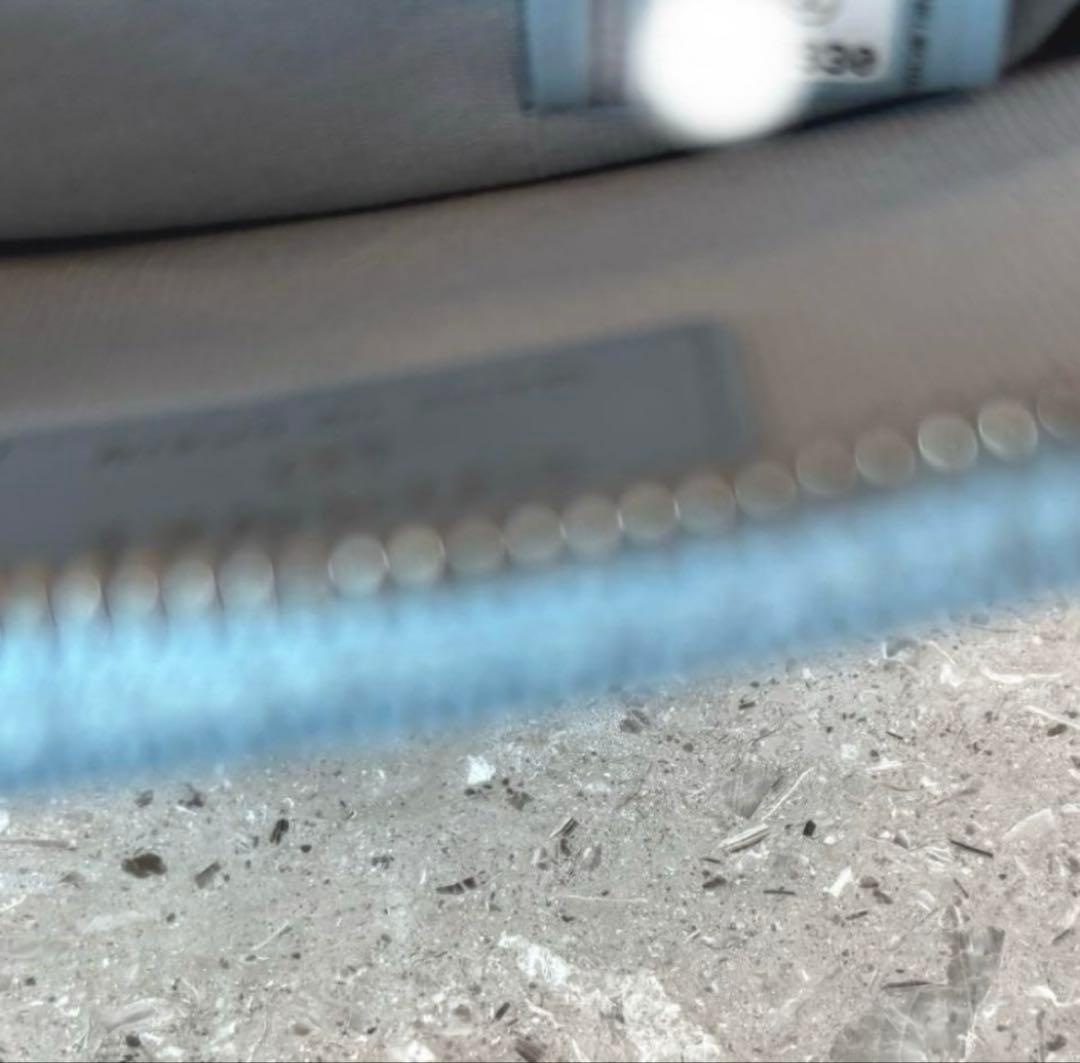 CHANEL シャネル　ベビーブルー　ジップパース　マトラッセ