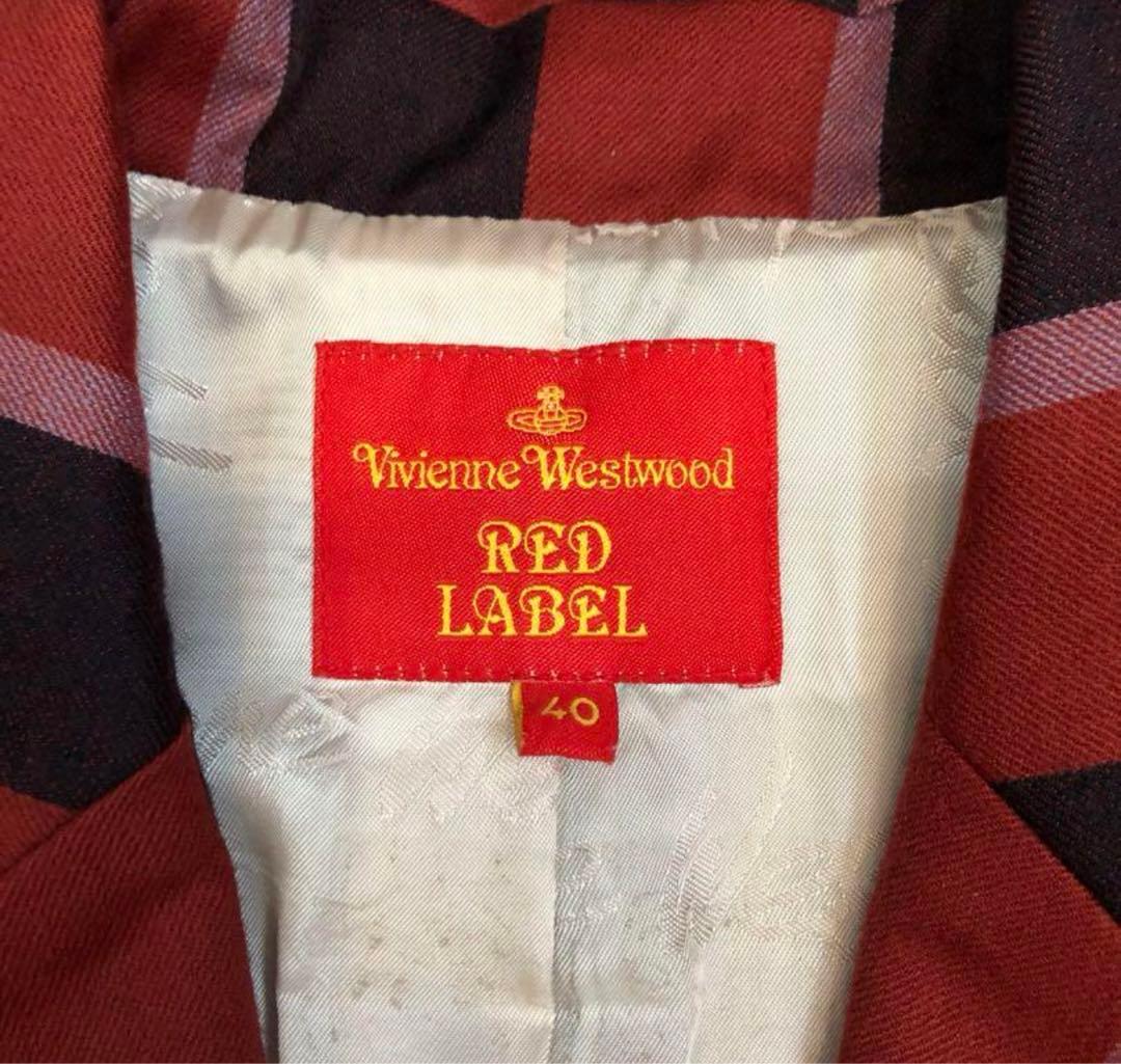 【希少品】Vivienne Westwood ストライプスクールジャケット