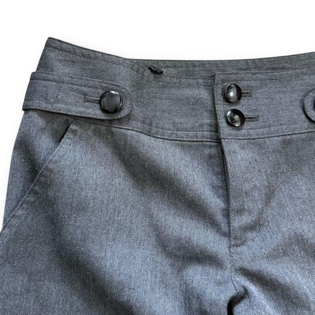 あ*様 sullen low rise detail flare trouser