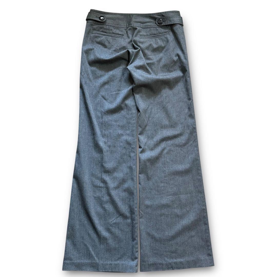 あ*様 sullen low rise detail flare trouser