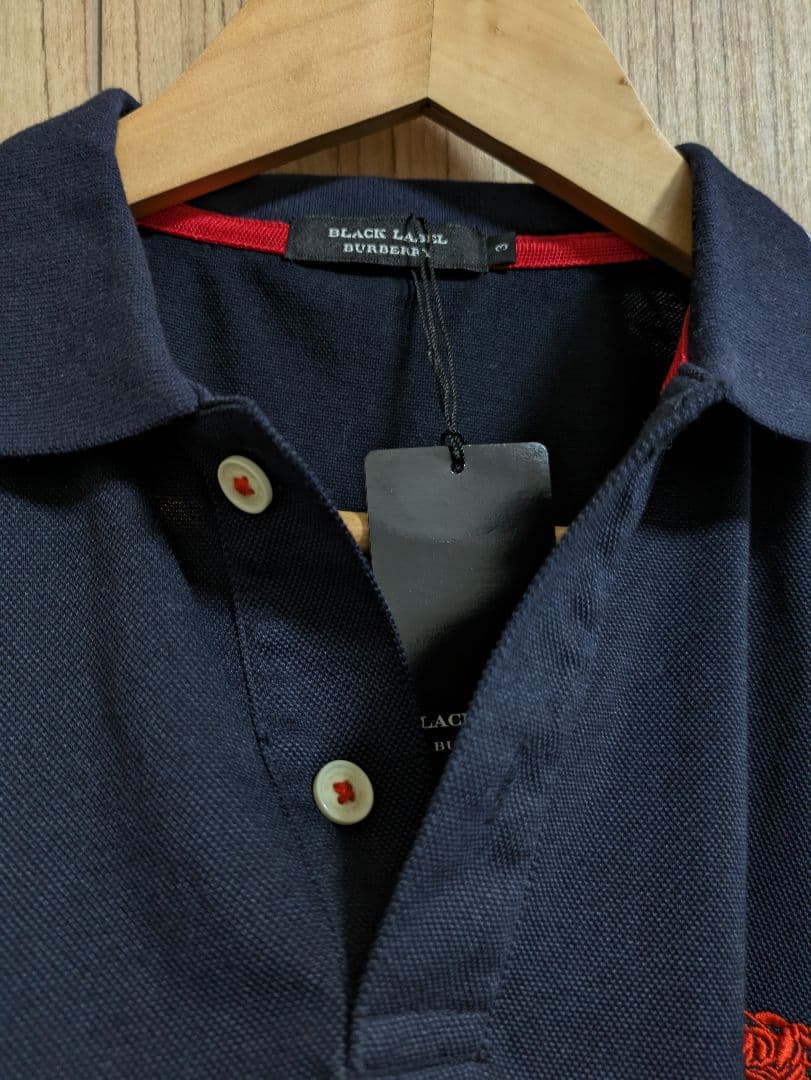 専用【新品・未使用・タグ付き】希少Lサイズ！ポロシャツ　ビジネス向け　騎士刺繍入