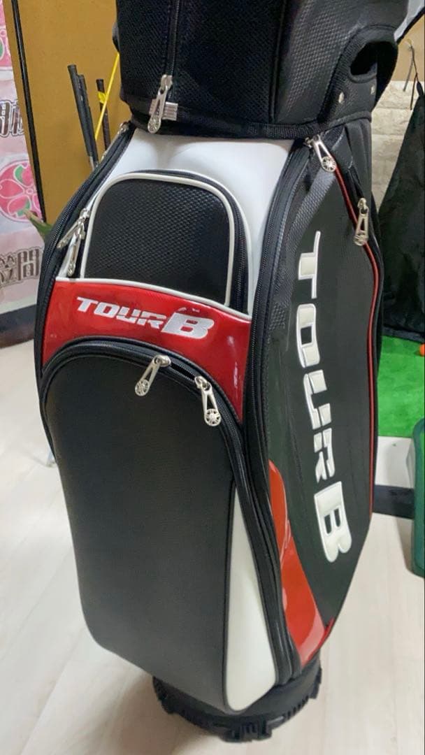 ブリヂストン TOUR B キャディバッグ 美品