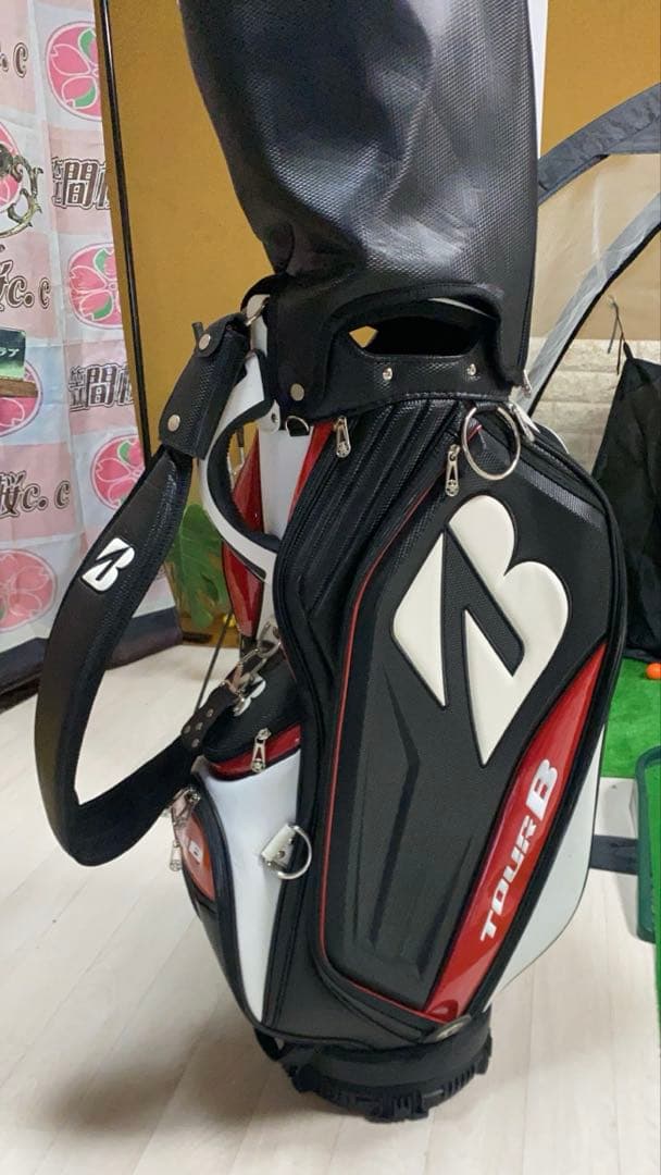 ブリヂストン TOUR B キャディバッグ 美品