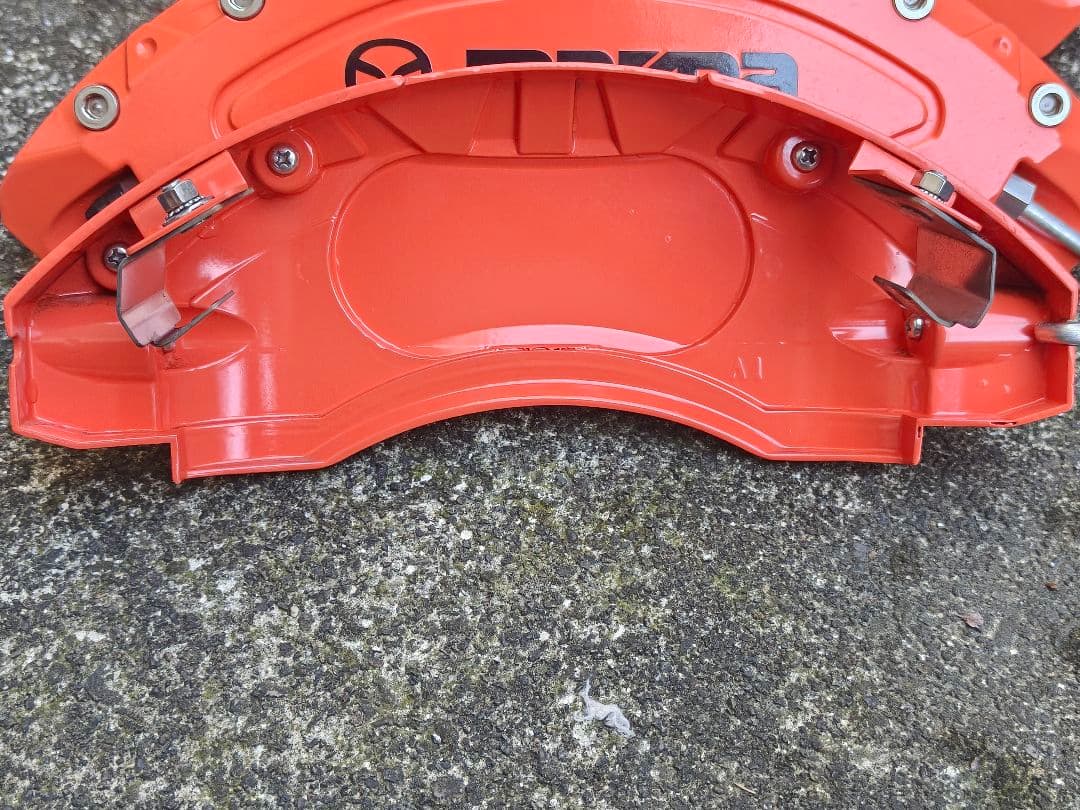 Mazda ブレーキキャリパーカバー オレンジ 4個セット