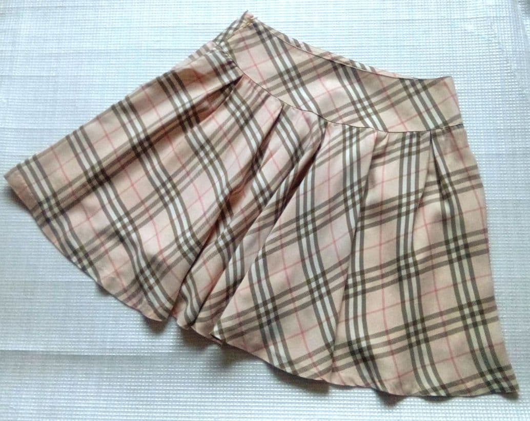 週末セール！　希少　バーバリーブルーレーベル　フレア　スカート Y2K