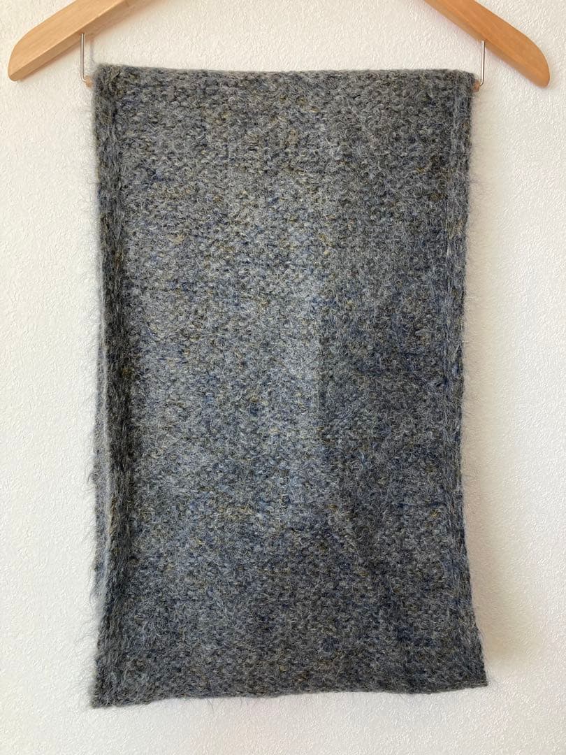 DRIES VAN NOTEN アルパカ混マフラー　ベルギー製