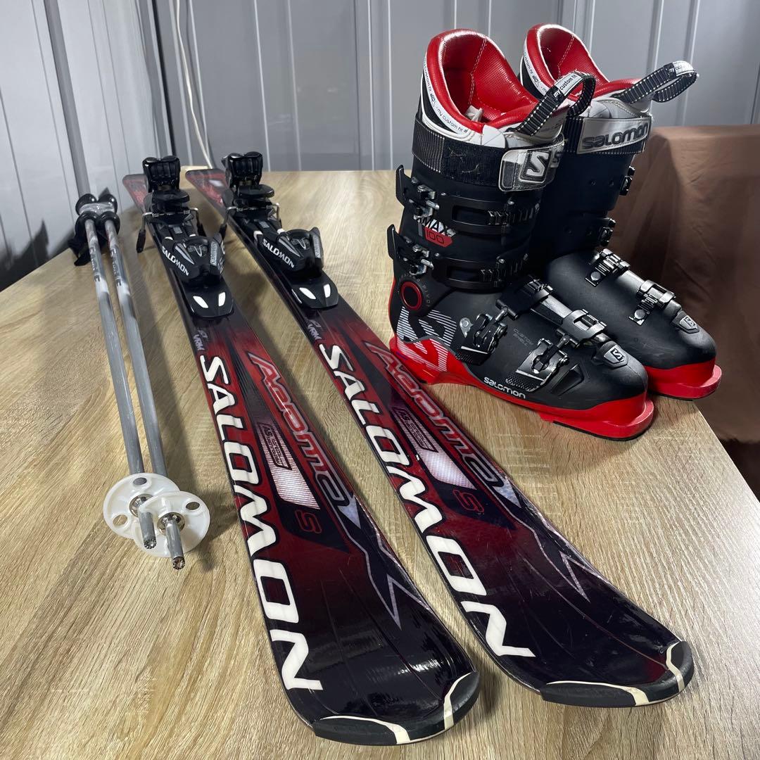 ④SALOMONお得なスキーフルセット‼︎