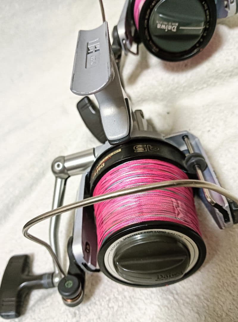 ダイワトーナメントサーフZ45Tまとめて2台！新品PEライン付