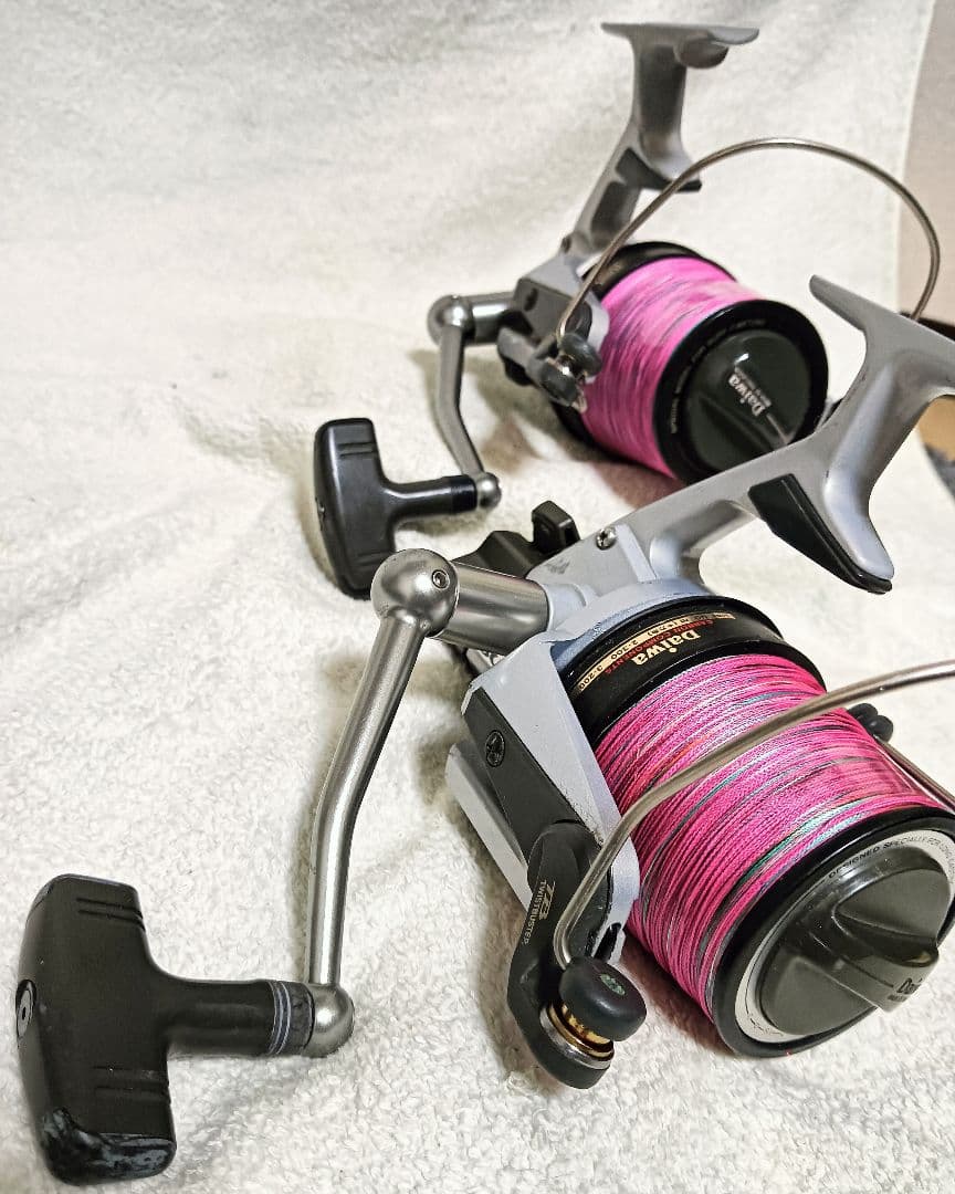 ダイワトーナメントサーフZ45Tまとめて2台！新品PEライン付