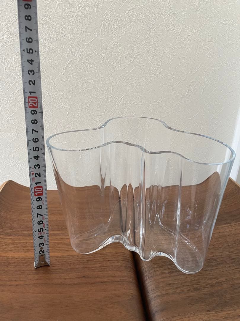  イッタラ アアルト フラワーベース 160mm クリア