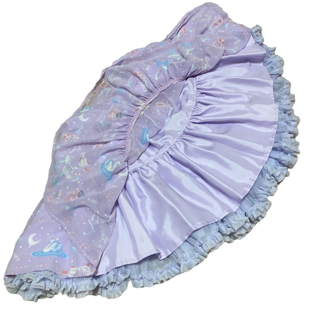 双子のエトワールスカート+カチューシャセット/angelic prettyフリル