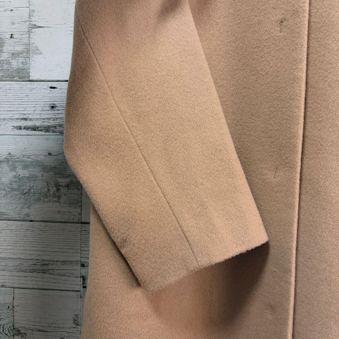 ☆未使用☆ナラカミーチェ　クルーネックコート　Ｉラインシルエット　ベージュ