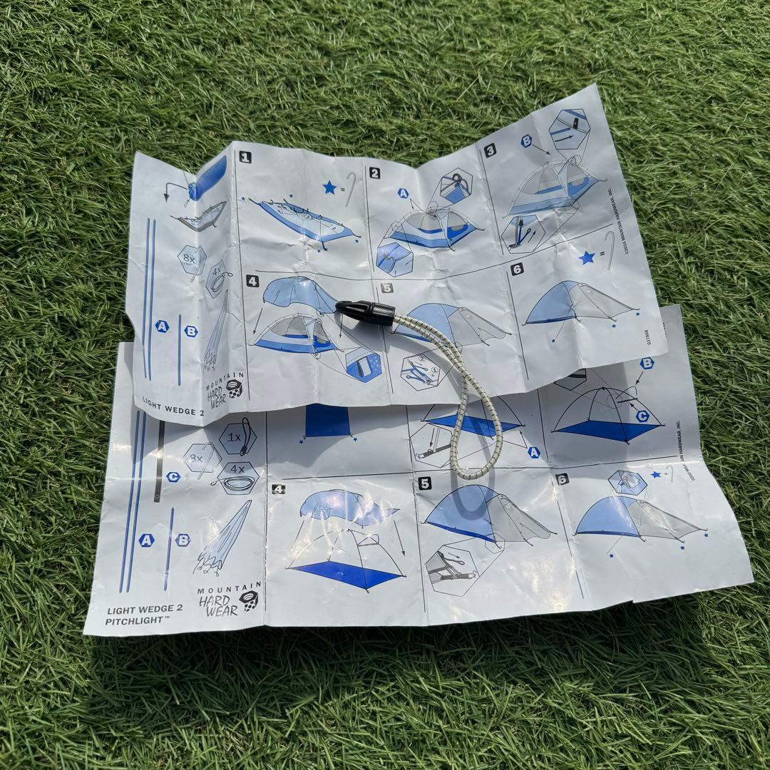 マウンテンハードウェア LIGHT WEDGE2 グリーン FP付