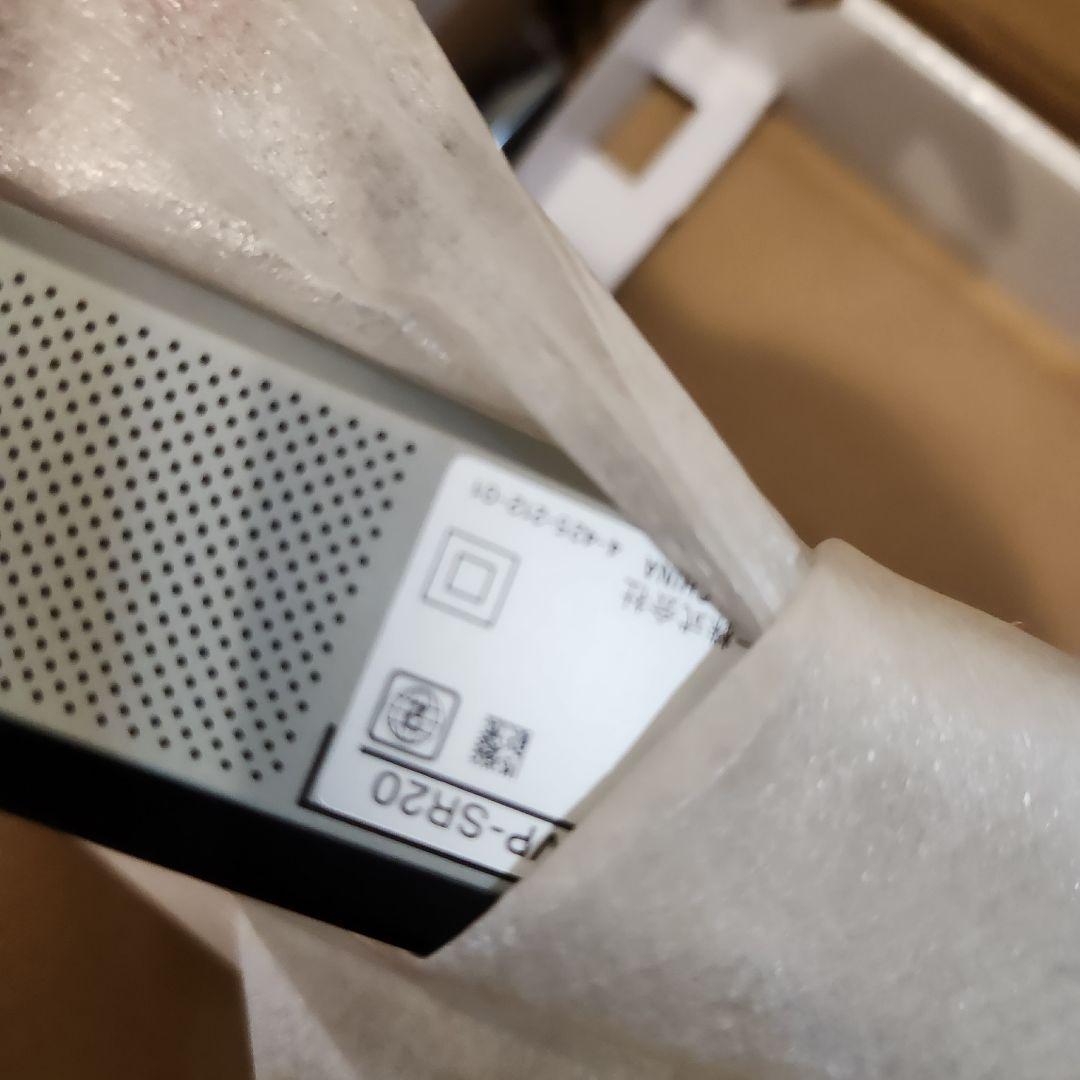 SONY DVDプレーヤー　新品未使用　DVP-SR20 2019年製