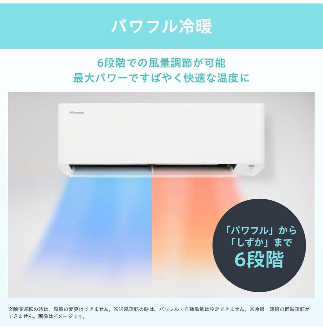 【ちゅら★】Hisense HA-S22H-W エアコン本体