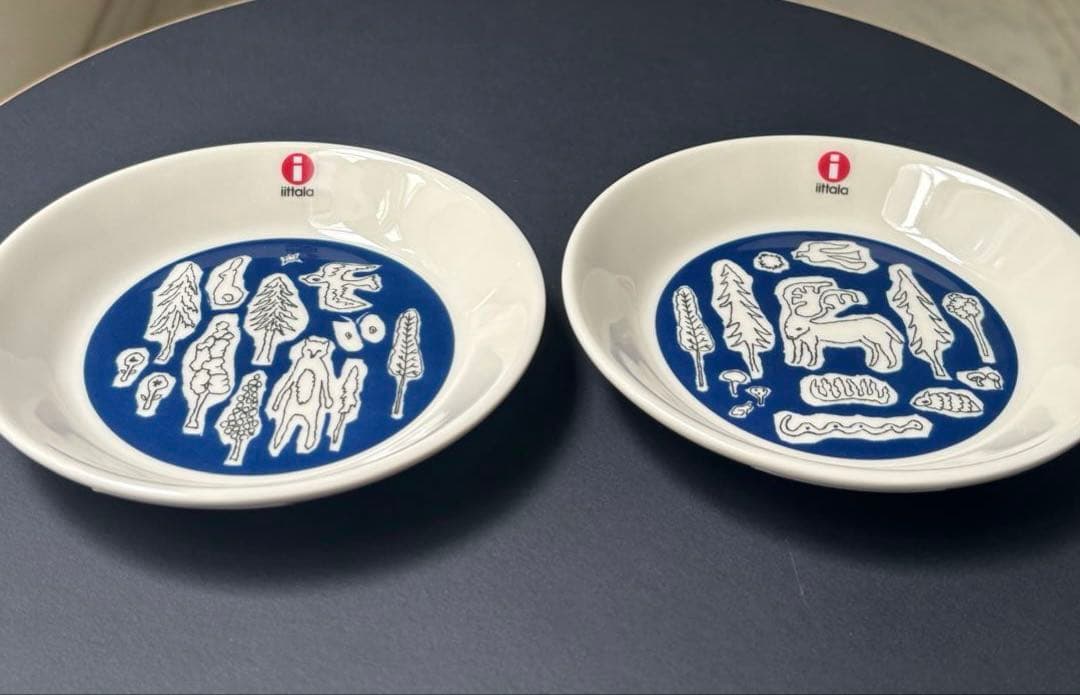 イッタラ ミナペルホネン　フォレストライフ　マグ　プレート2枚　新品未使用