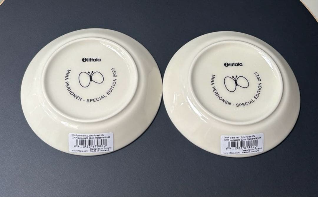 イッタラ ミナペルホネン　フォレストライフ　マグ　プレート2枚　新品未使用