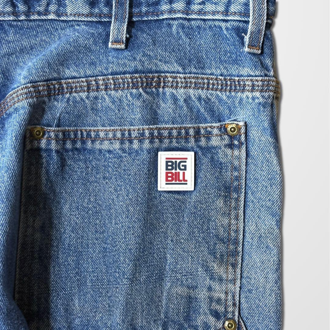 ダブルニー　W33　L32　デニム　ペインター　カーペンター　インディゴ　古着