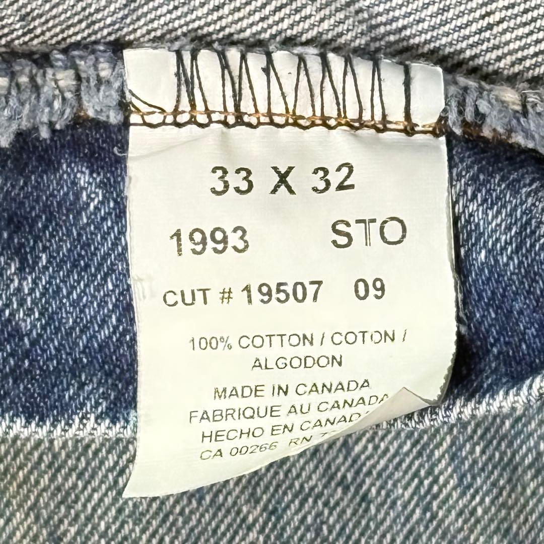 ダブルニー　W33　L32　デニム　ペインター　カーペンター　インディゴ　古着