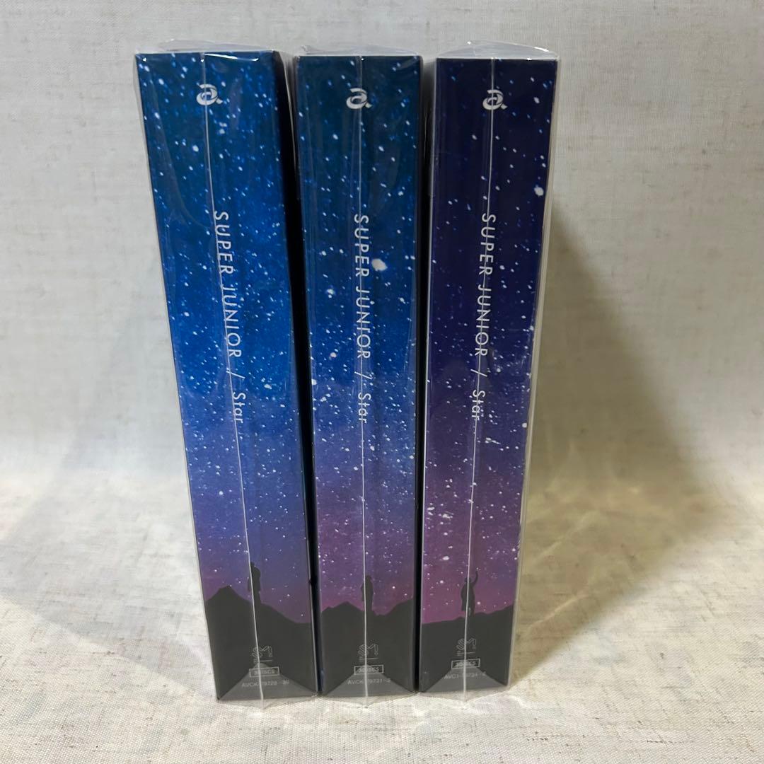 SUPERJUNIOR Star CD 3つセット＋おまけ付き