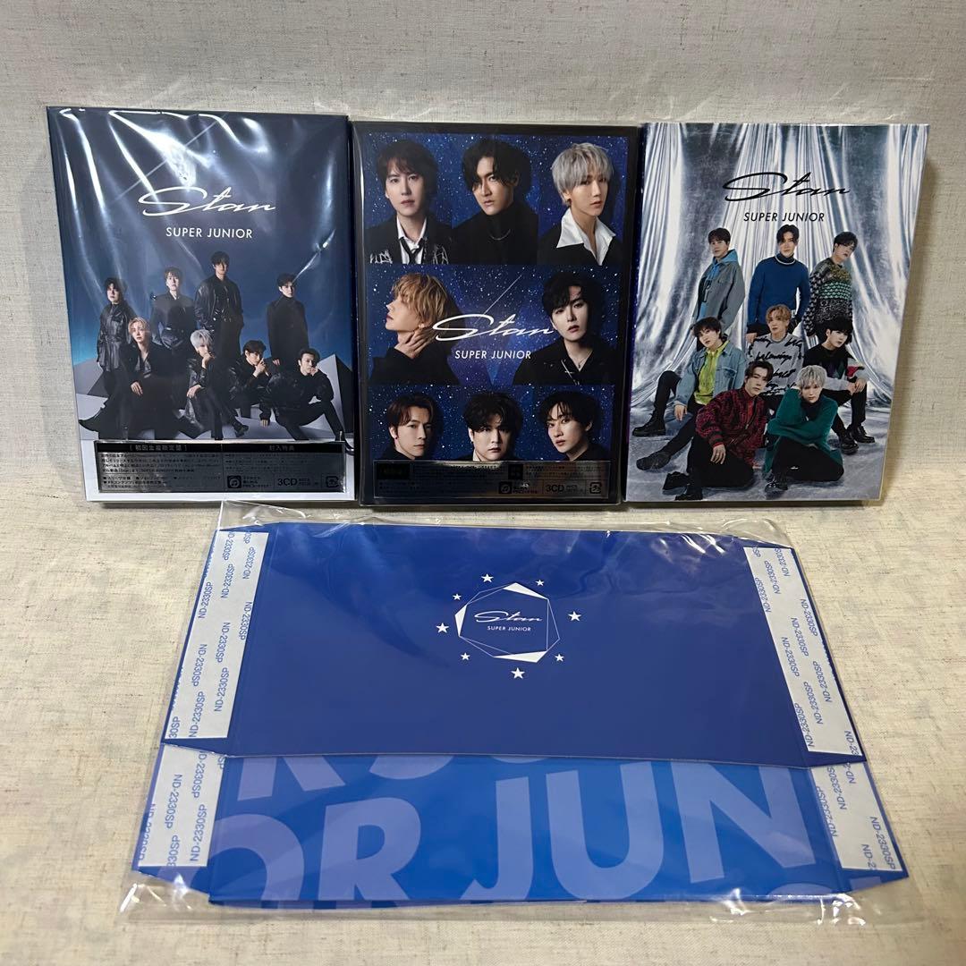 SUPERJUNIOR Star CD 3つセット＋おまけ付き