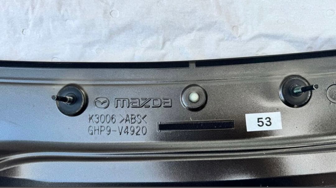 最終値下げMAZDA6WG 純正オプション リアルーフスポイラー