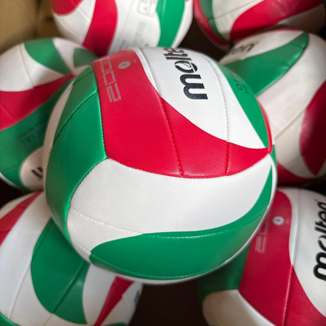 9個セットバレーボール V4M2000 4号球 中学生,家庭婦人 直径約20cm