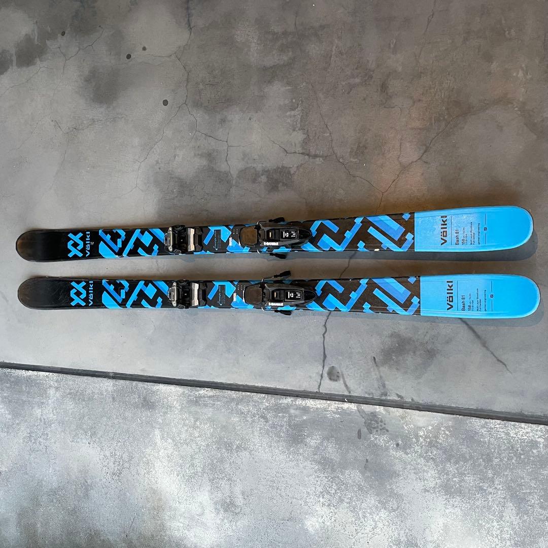 スキー VOLKL BASH81(158cm)+21MARKERSQUIRE 11ID