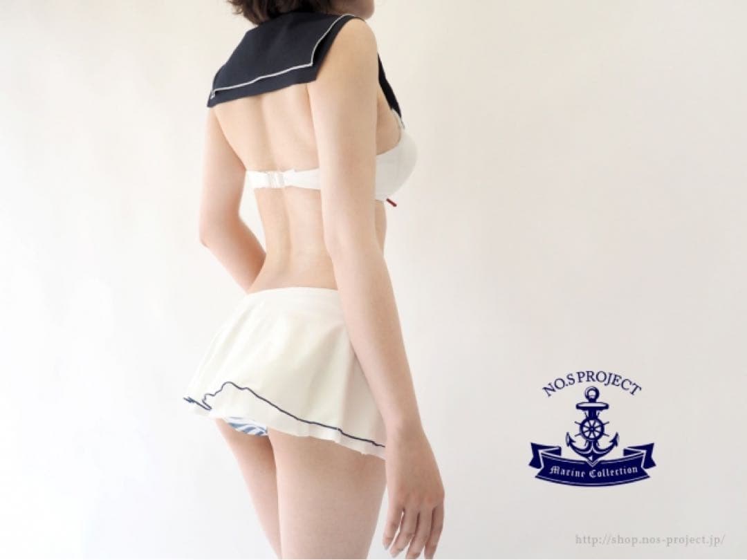 NO.S PROJECT セーラービキニ ホワイト
