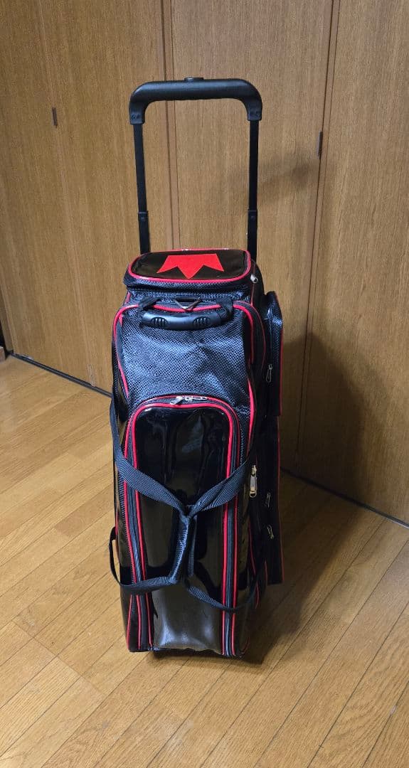 Brunswick ボウリング用バッグ 黒赤