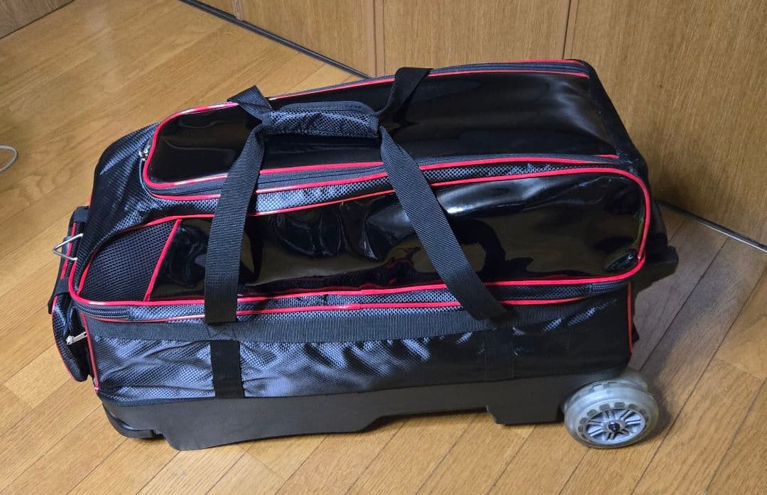 Brunswick ボウリング用バッグ 黒赤