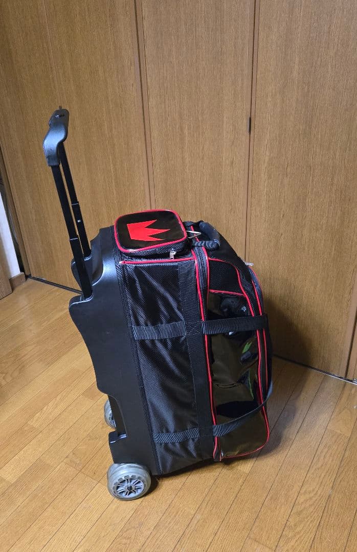 Brunswick ボウリング用バッグ 黒赤