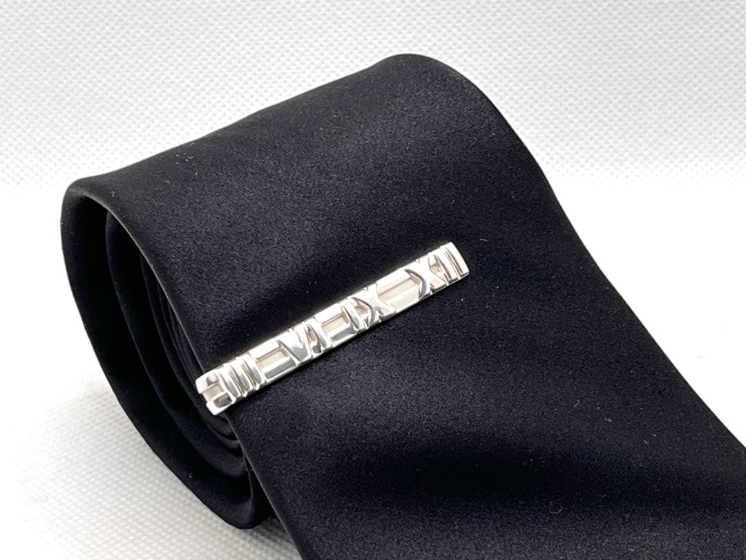 c367 美品　ティファニー　アトラス　1995 ネクタイピン　シルバー　925