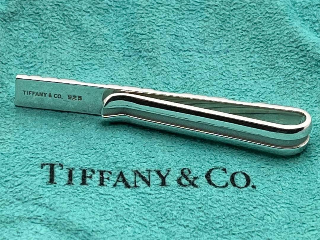 c367 美品　ティファニー　アトラス　1995 ネクタイピン　シルバー　925