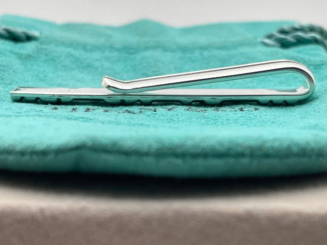 c367 美品　ティファニー　アトラス　1995 ネクタイピン　シルバー　925