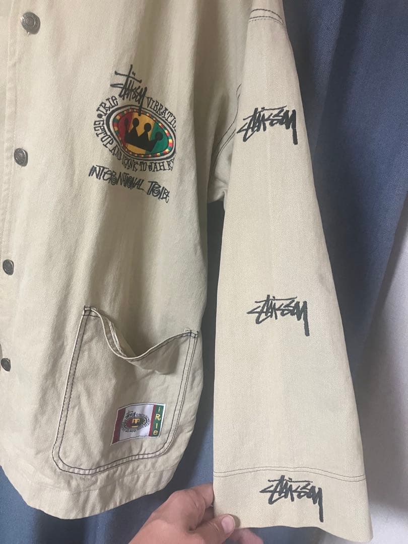 90s old stussy カバーオール