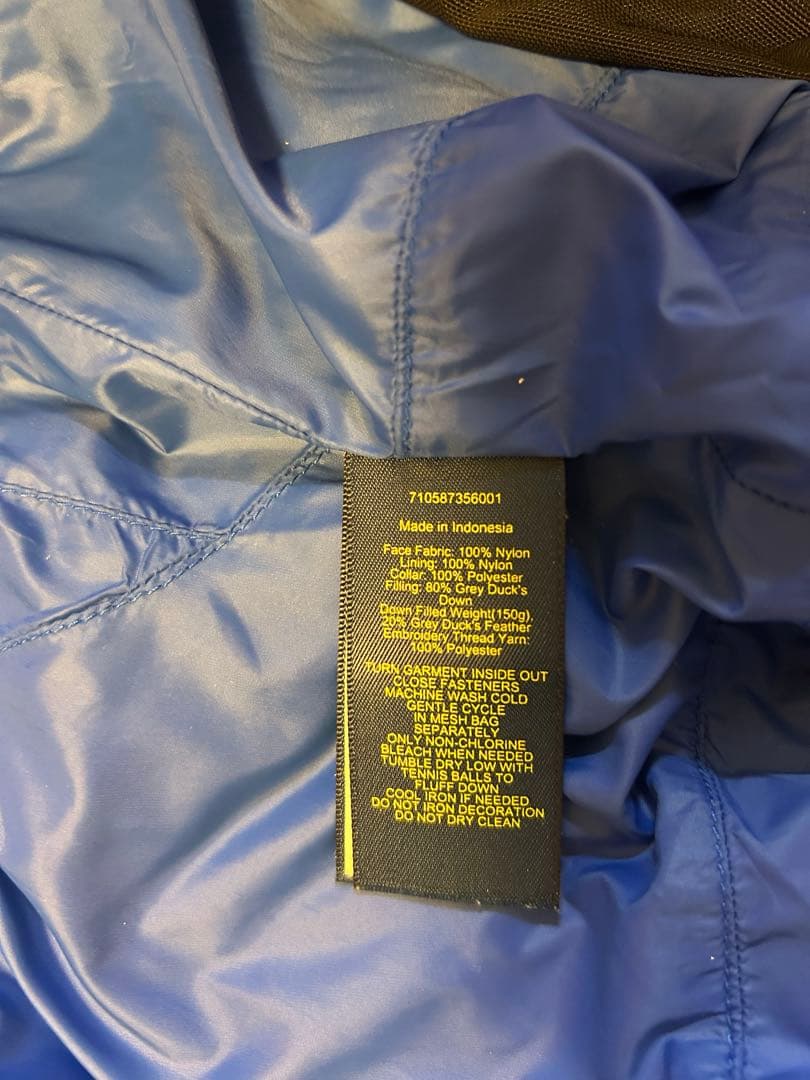 ポロラルフローレン ダウンベストビックポニー M flexwitme swag