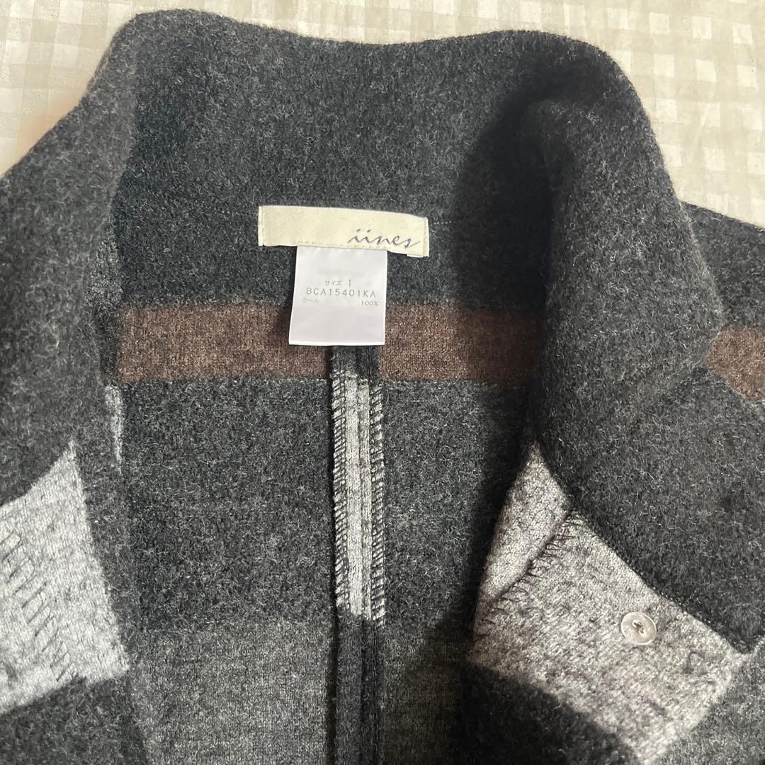 佐藤繊維イイネスwoolロングコート サイズ1