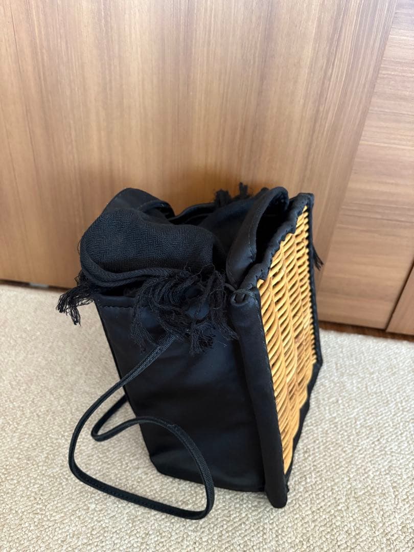 ebagos エバゴス かごバッグ ショルダー 2way