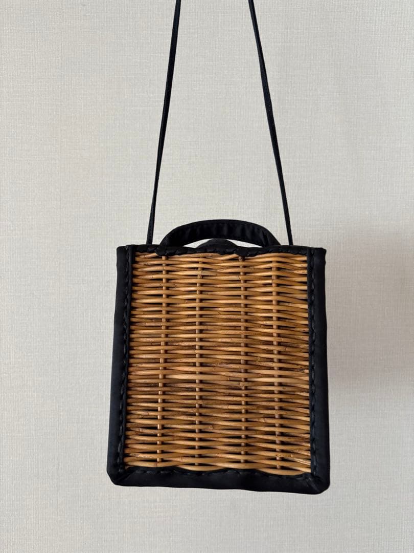 ebagos エバゴス かごバッグ ショルダー 2way