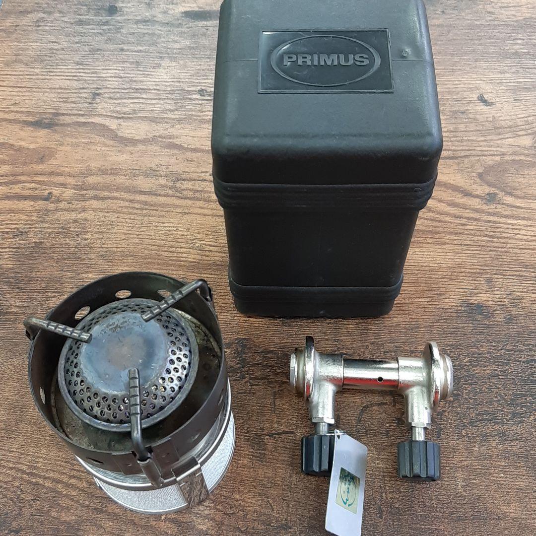 中古)PRIMUS製　P-MB コンパクトバーナーとランタン
