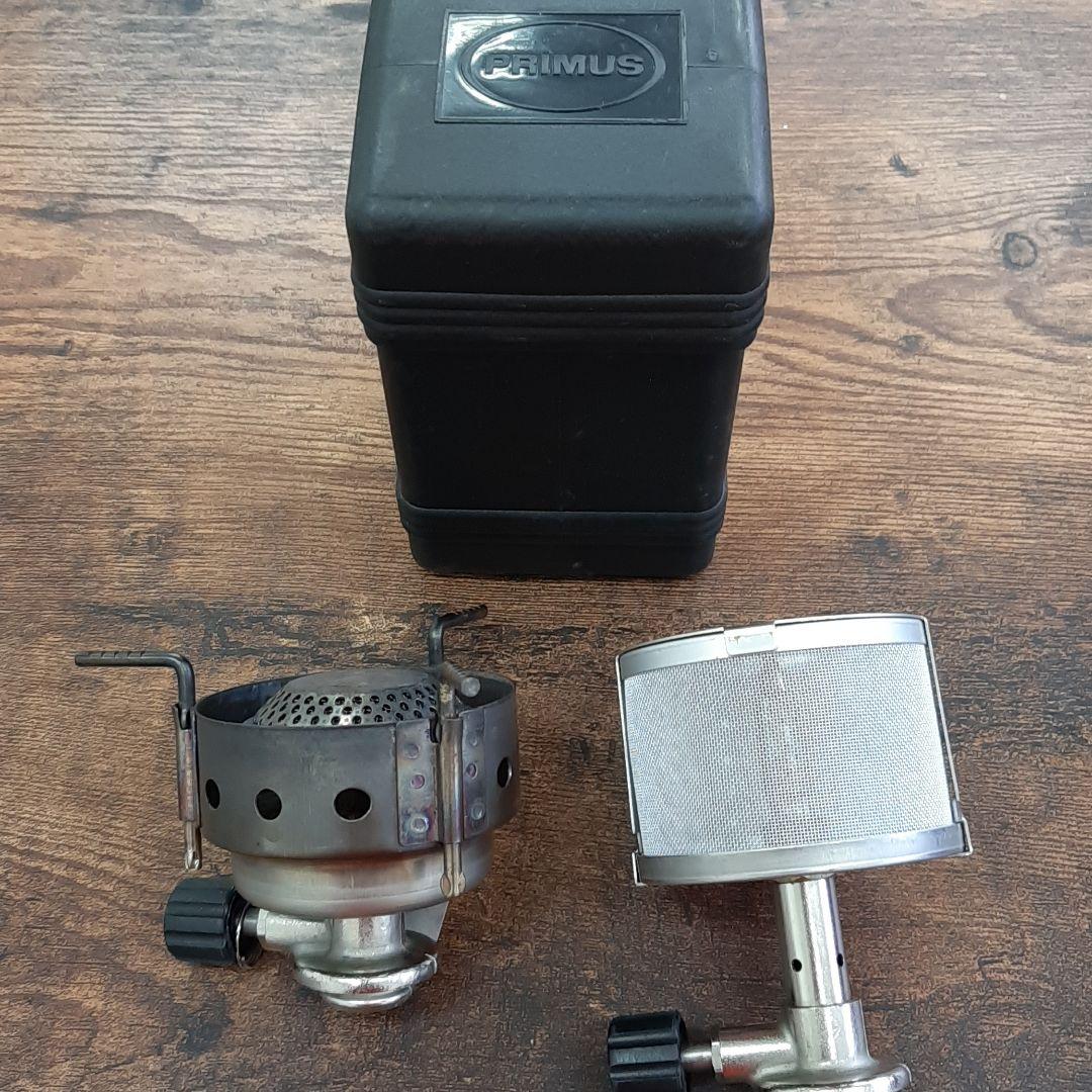 中古)PRIMUS製　P-MB コンパクトバーナーとランタン