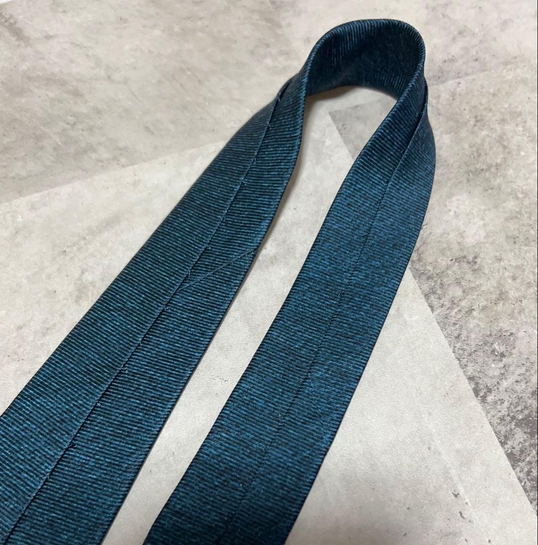 BVLGARI ネクタイ ハイブランド ソリッド セッテピエゲ 箱付き