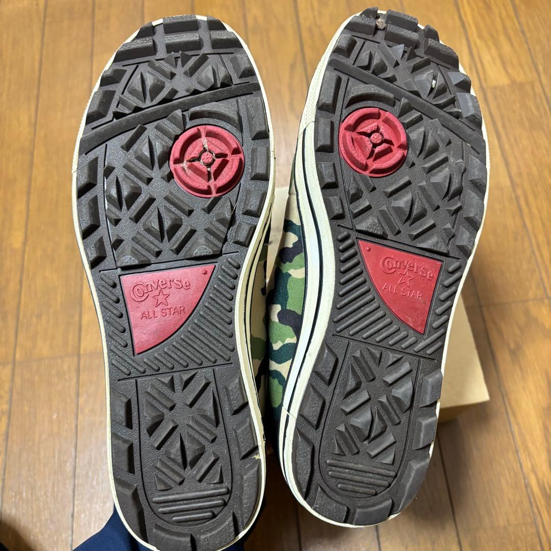 超希少 コンバース オールスター ゴルフシューズ ハイカット 迷彩